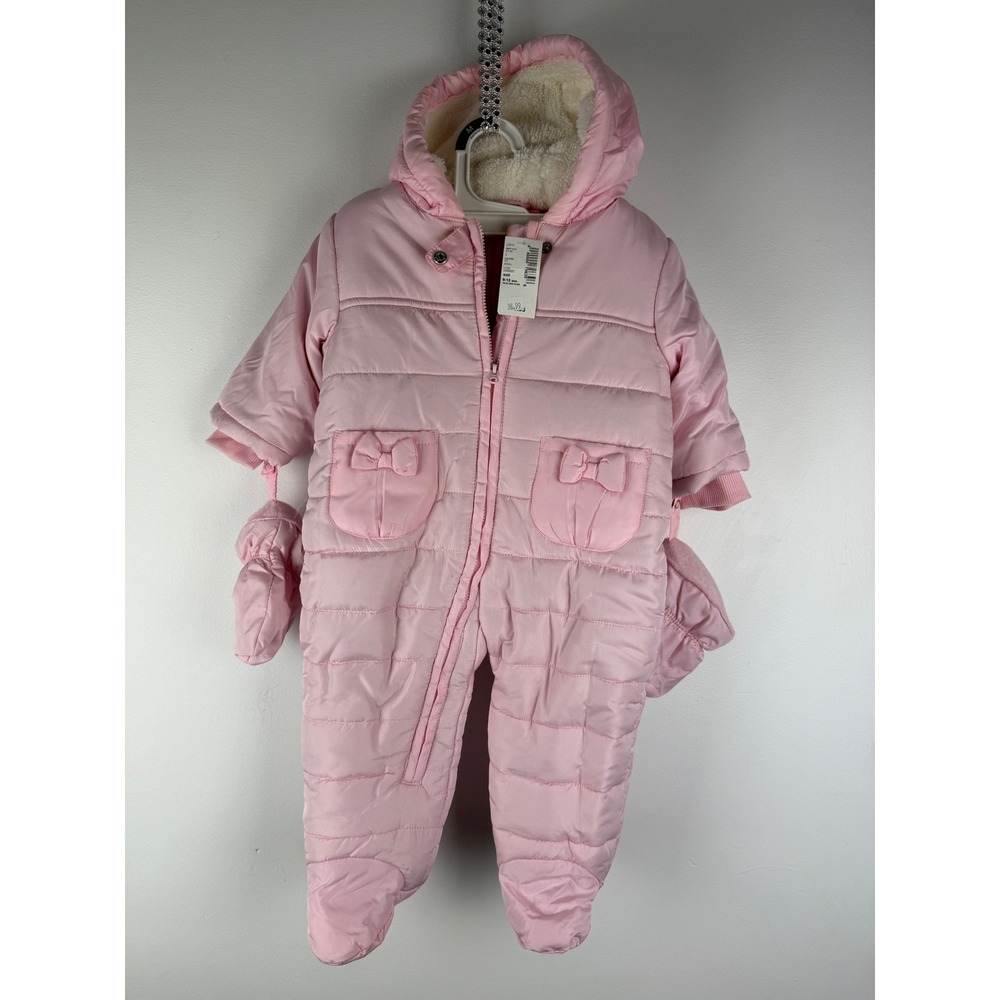 The Children's Place Pink Puffer Jacket Size 9-12 Months
